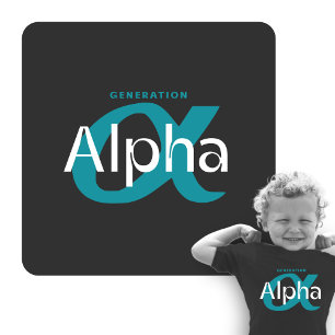 Generation ALPHA 2010-2024 Baby T-Shirt DP7Art