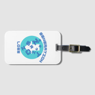 Generation loss luggage tag