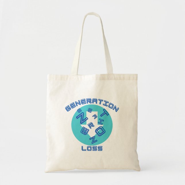 Generation loss  tote bag (Front)