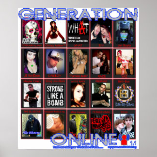 GENERATION ONLINE 1.1 at myspace.com/dvdclothing Poster