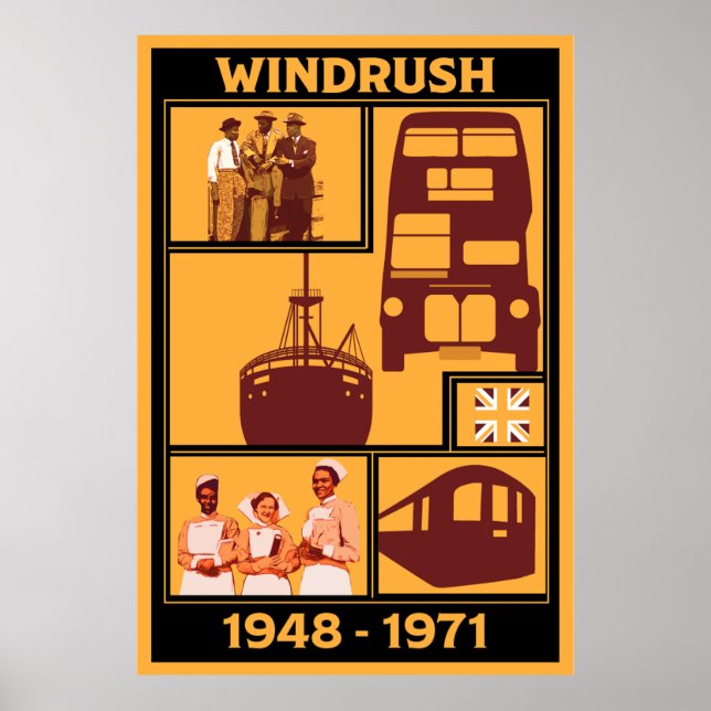 Generation Windrush British History Poster (Front)
