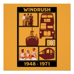 Generation Windrush British History Poster