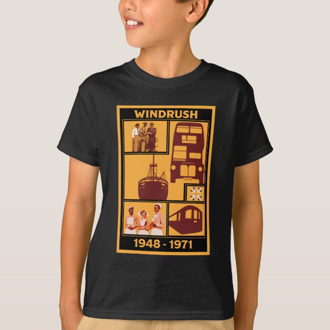 Generation Windrush British History    T-Shirt (Front)