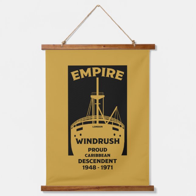 Generation Windrush     T-Shirt Hanging Tapestry (Front)