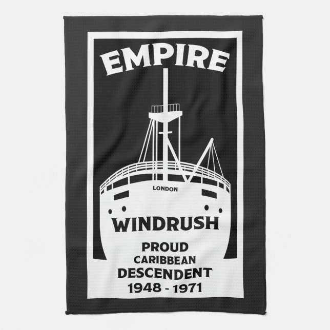 Generation Windrush   T-Shirt Tea Towel (Vertical)