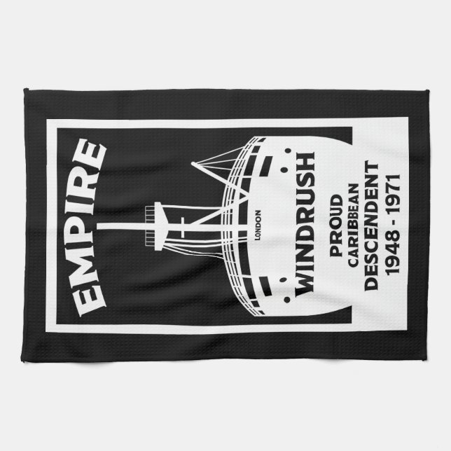 Generation Windrush    Tea Towel (Horizontal)