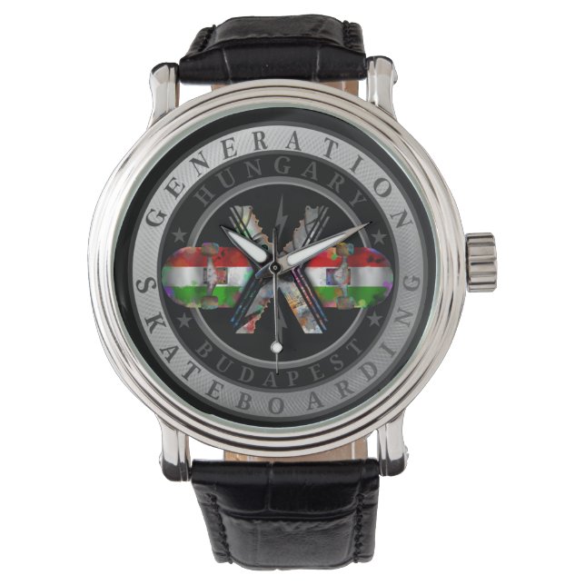 Generation X Budapest Hungary Watch (Front)