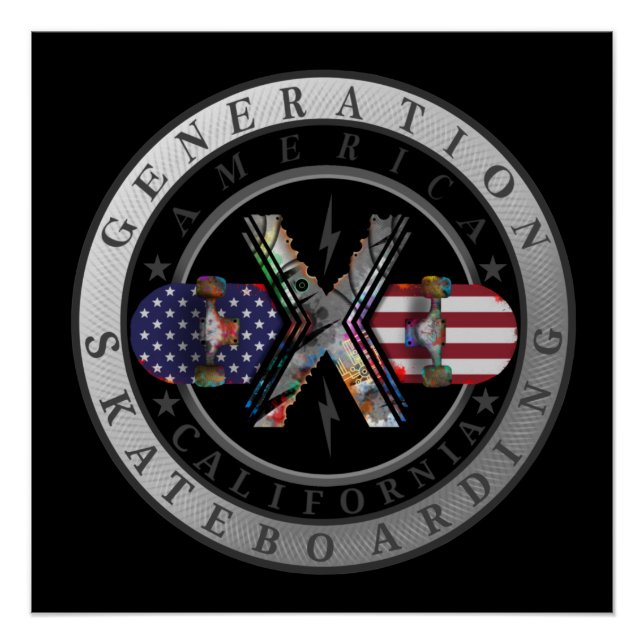 Generation X California Poster (Front)