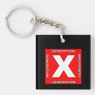 Generation X Key Chain