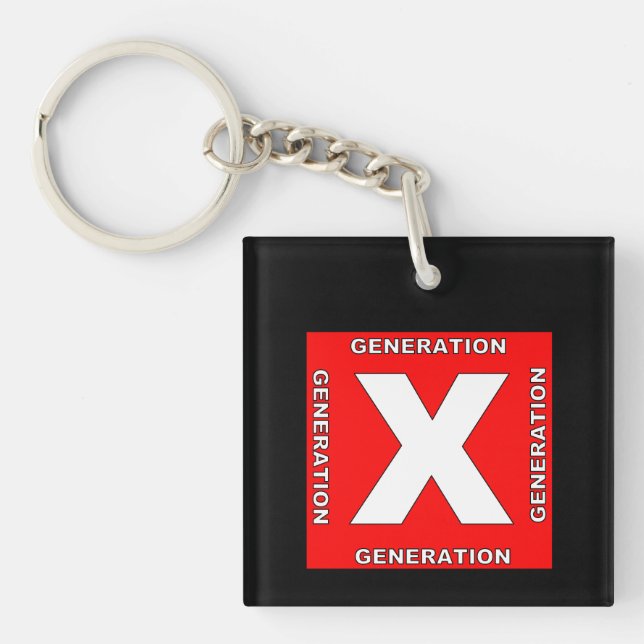Generation X Key Chain (Front)