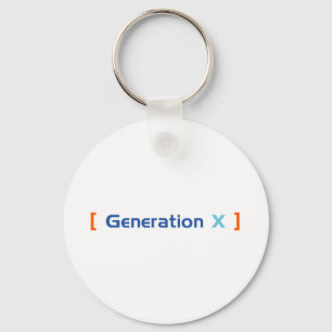Generation X Key Ring