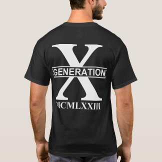 GENERATION X - MCMLXXIII (1973) T-Shirt