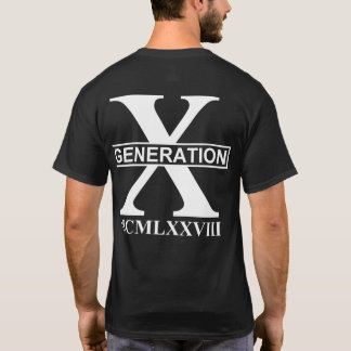 GENERATION X - MCMLXXVIII (1978) T-Shirt