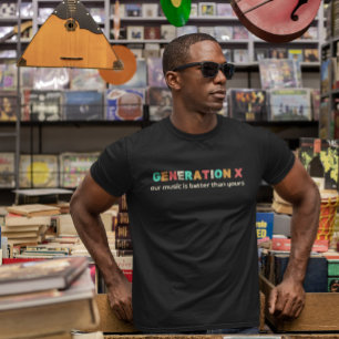 Generation X—Our Music is Better Tri-Blend Shirt
