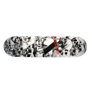 Generation X Pro Skull Deck Skateboard