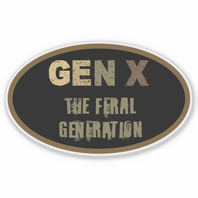 Generation X—The Feral Generation (Front)