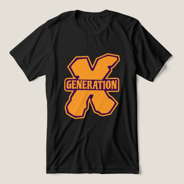 Generation X Tri-Blend Shirt (Design Front)