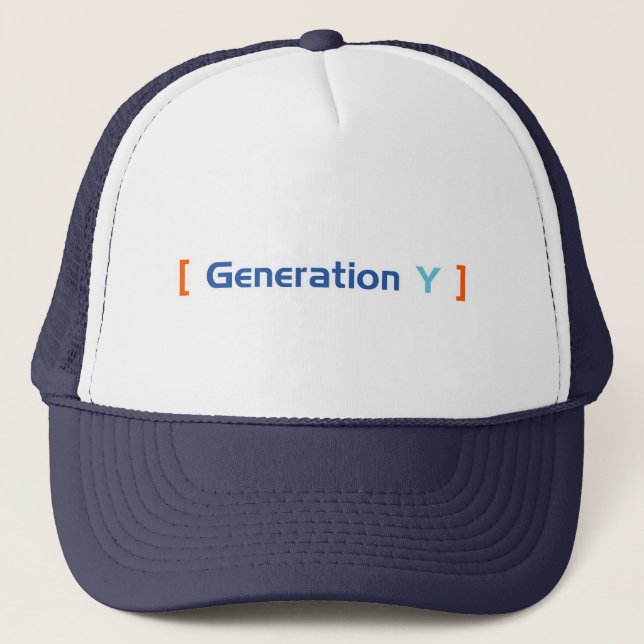 Generation Y Trucker Hat (Front)