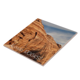 Generations in Red Rock; Nevada Souvenir Tile