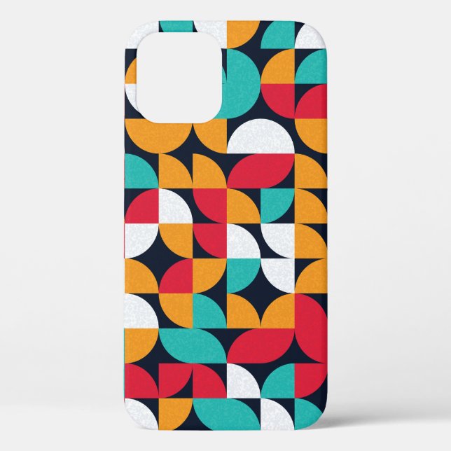 Generative Art: Colourful Triangle Pattern Case-Mate iPhone Case (Back)