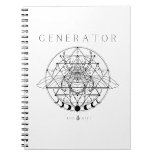 Generator Human Design type Notebook