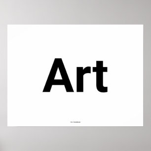 Generic Art Typography Poster