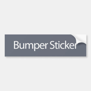 Generic Bumper Sticker