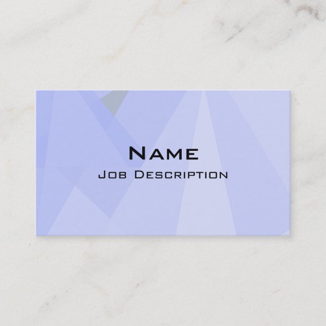 Generic Business Card (Front)