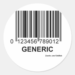 GENERIC CLASSIC ROUND STICKER