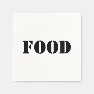 Generic Food and Drink Humourous Party Supplies Napkin