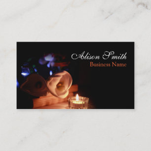 Generic health/spa/massage business card