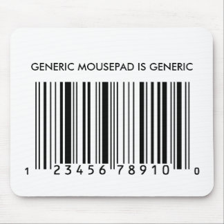 Generic is Generic Mouse Mat