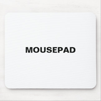 Generic Item Label Mouse Mat