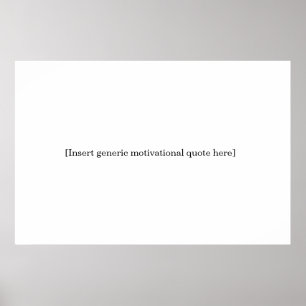 Generic Motivational Poster