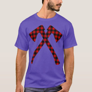 Generic Plaid Axe Throwing Classic TShirt