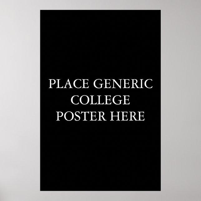 Generic poster (Front)