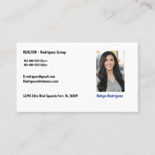 Generic Realtor Business Card