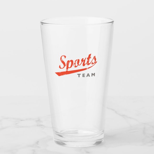 Generic Sports Team Glass (Front)