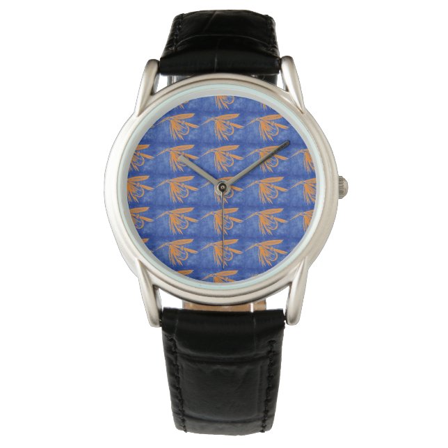 Generic wet fly, fly fishing fly tying art watch (Front)
