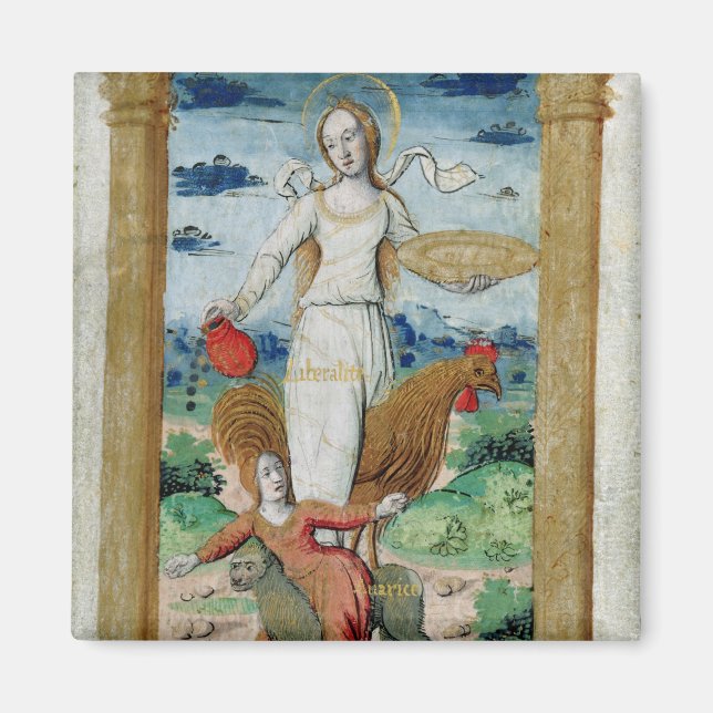 Generosity Against Avarice Magnet (Front)