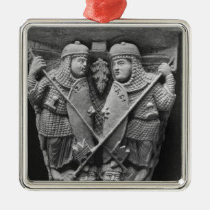 Generosity and Charity piercing two Vices Metal Tree Decoration