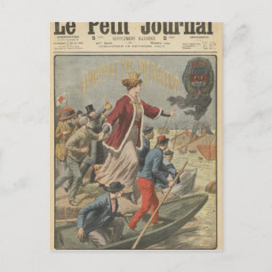 Generosity of the City of Paris and France Postcard