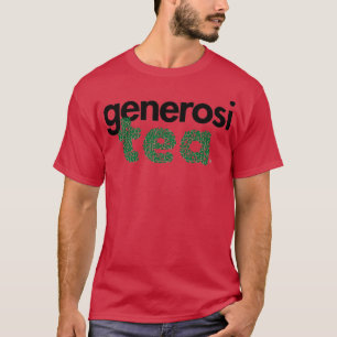 Generosity Tea Lovers black T-Shirt