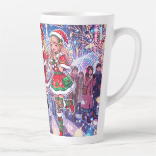 Generous Cafe Latte Size ☕️ Osaka Gal Trio's Spark Mug