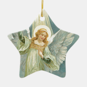 Generous -  Guardian Angel of Generosity Ceramic Tree Decoration