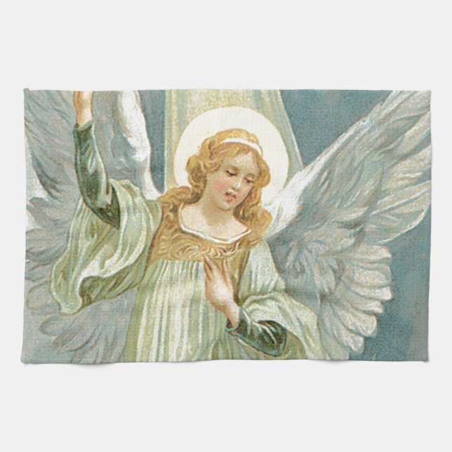 Generous -  Guardian Angel of Generosity Tea Towel (Horizontal)