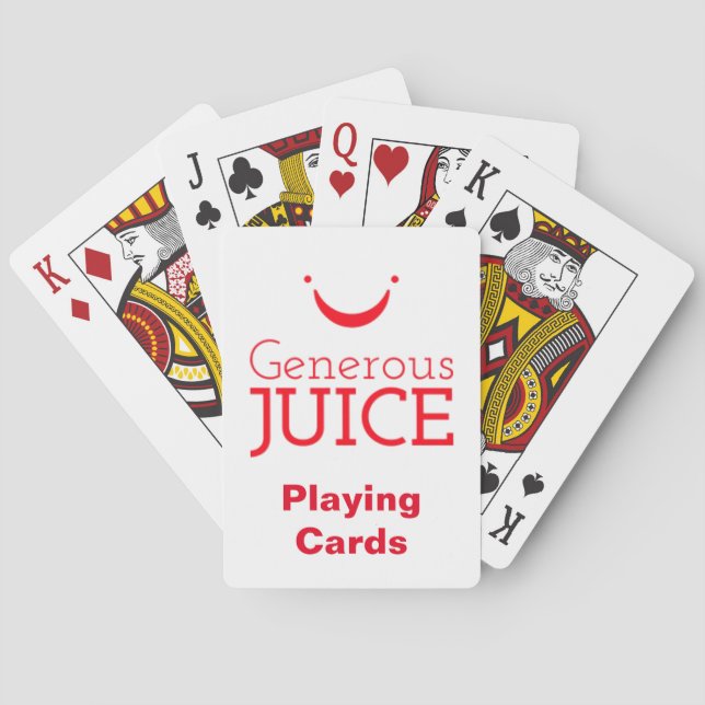 Generous Juice Playing Cards (Back)