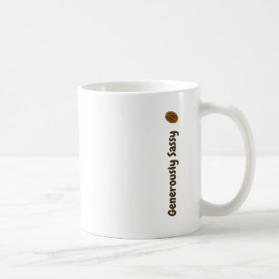 Generously Sassy w/ Coffee Beans Writers Novelists Mug