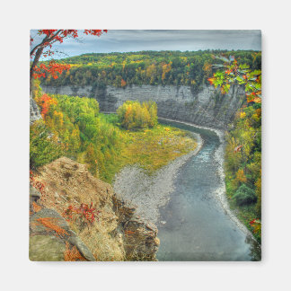 Genesee River Autumn Magnet