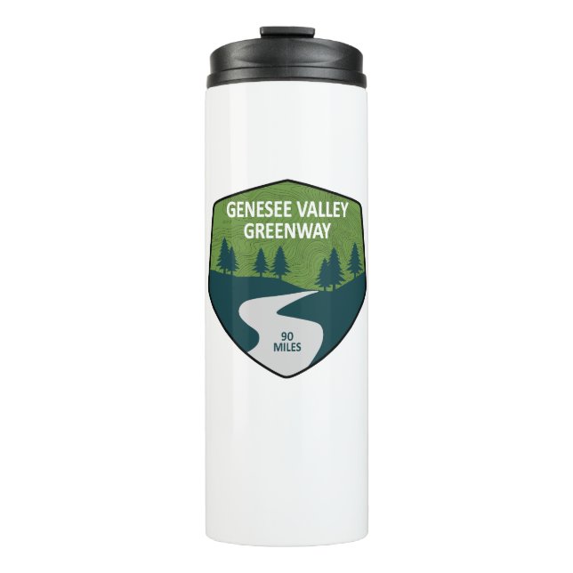 Genesee Valley Greenway New York Thermal Tumbler (Front)